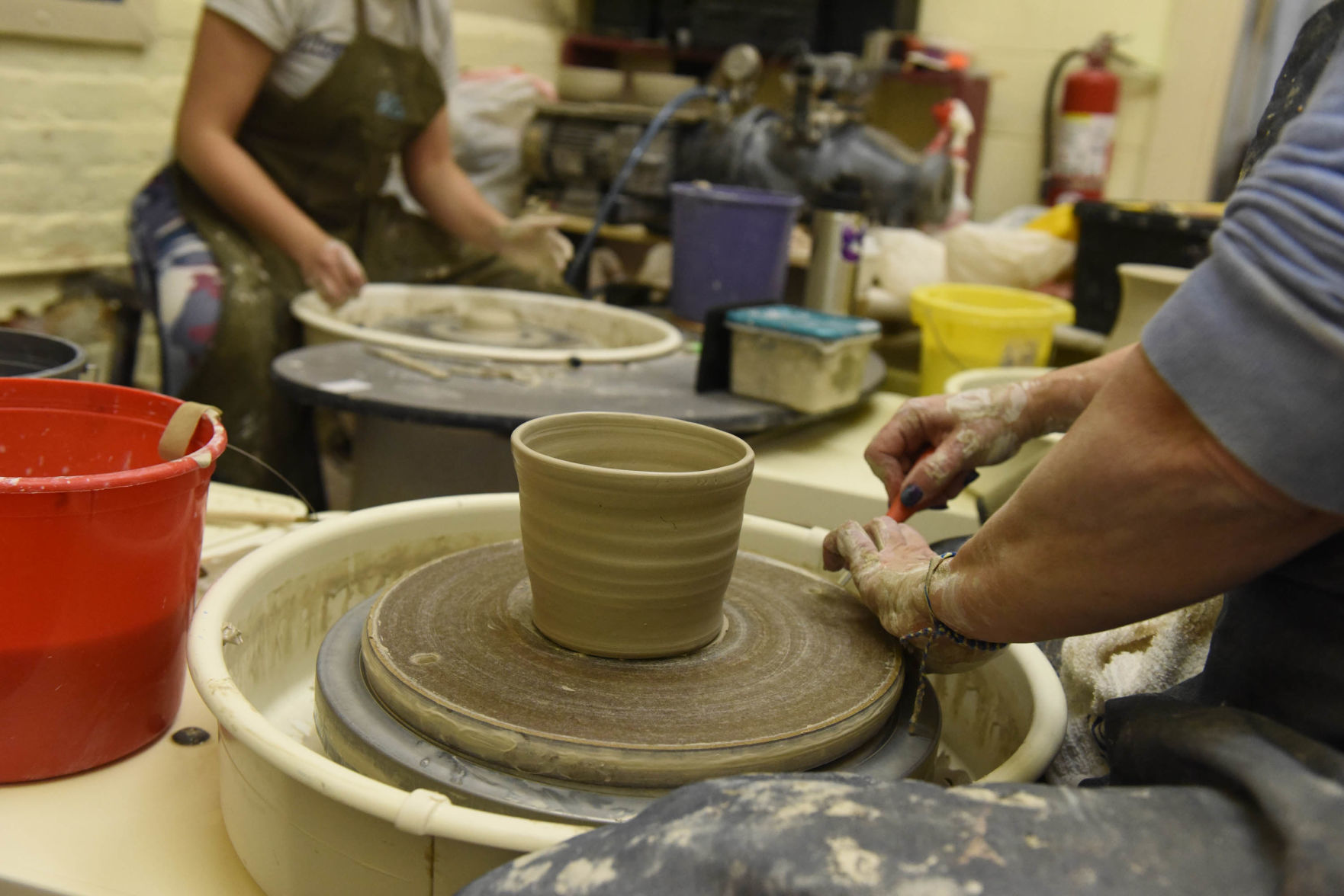 Pottery class